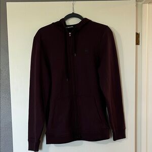 Travis Mathew Maroon Hooded Jacket